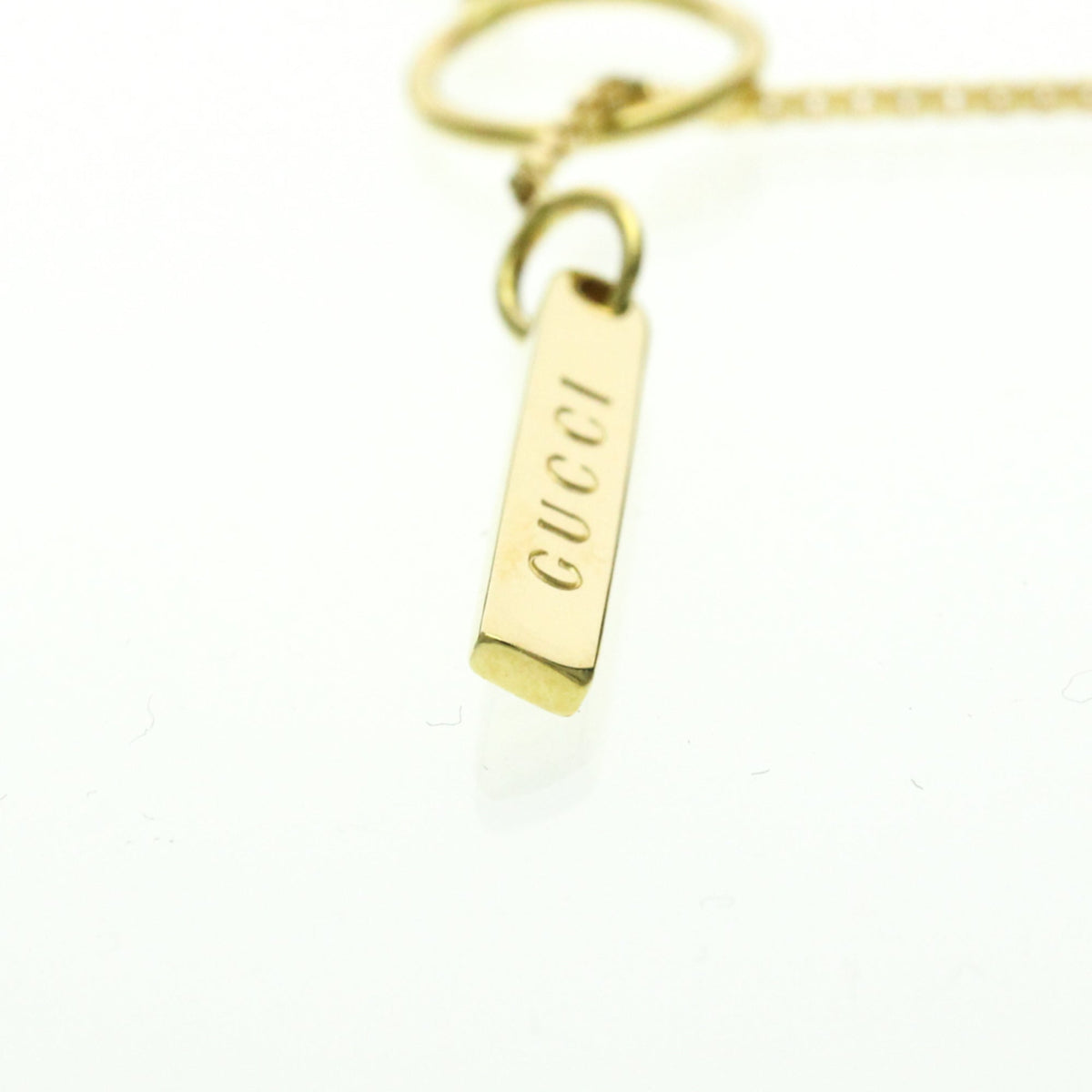 PRE-OWNED Gucci Lariat · 18K Yellow Gold