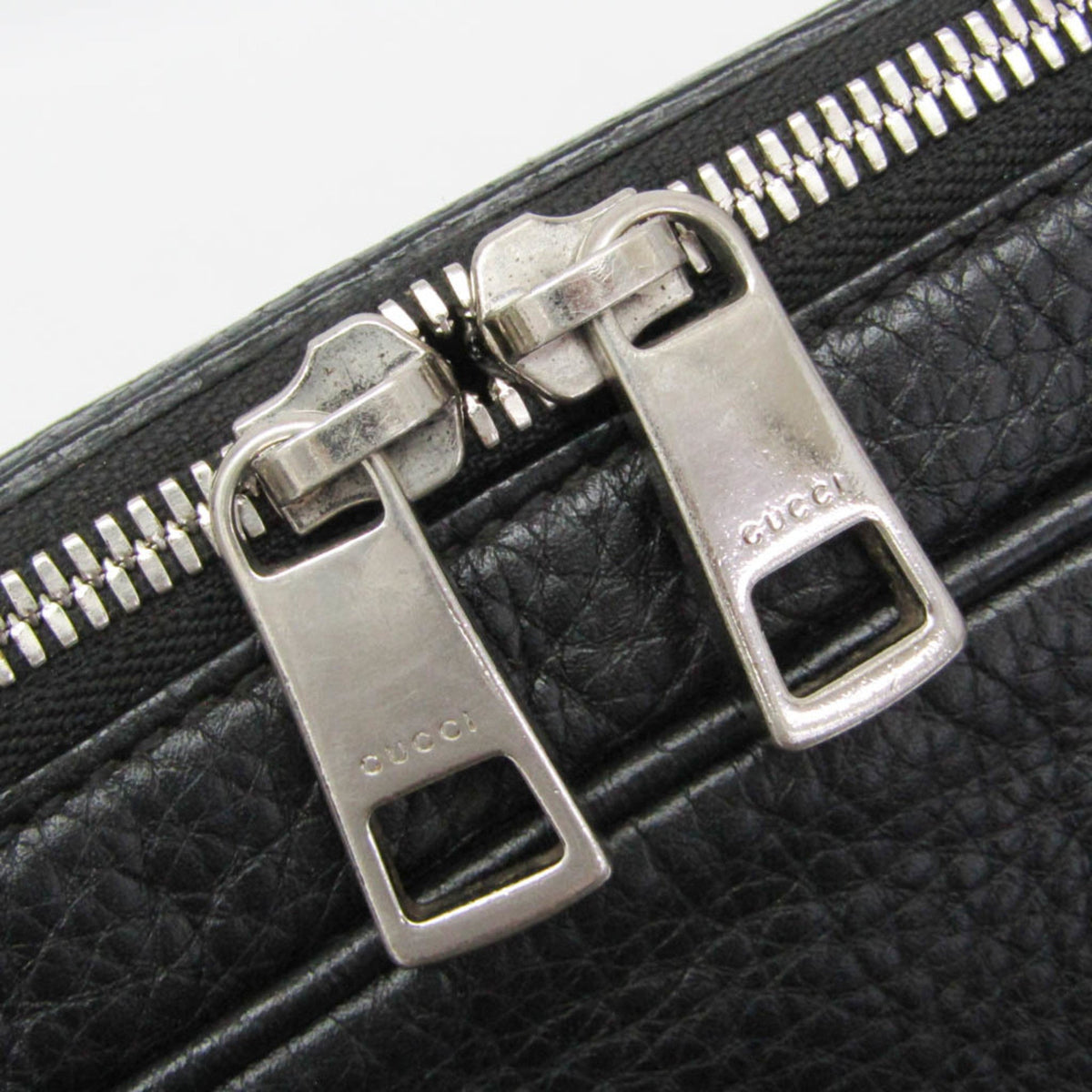 PRE-OWNED Gucci Interlocking G · Leather Briefcase