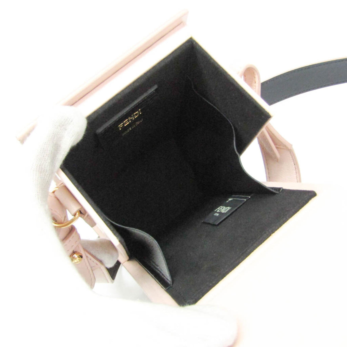 PRE-OWNED Fendi Box · Leather Shoulder Bag
