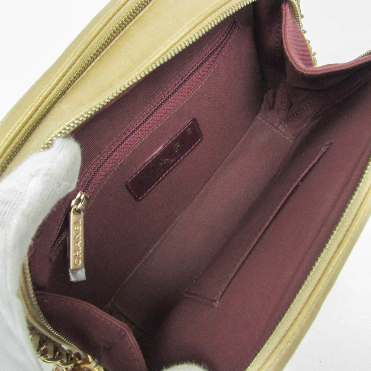 PRE-OWNED Chanel Cocoboy Camera Bag · Lambskin