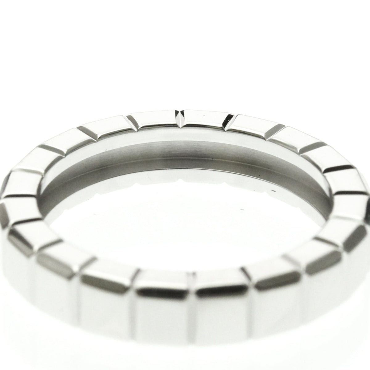 PRE-OWNED Chopard Ice Cube · 18K White Gold Size 7.5