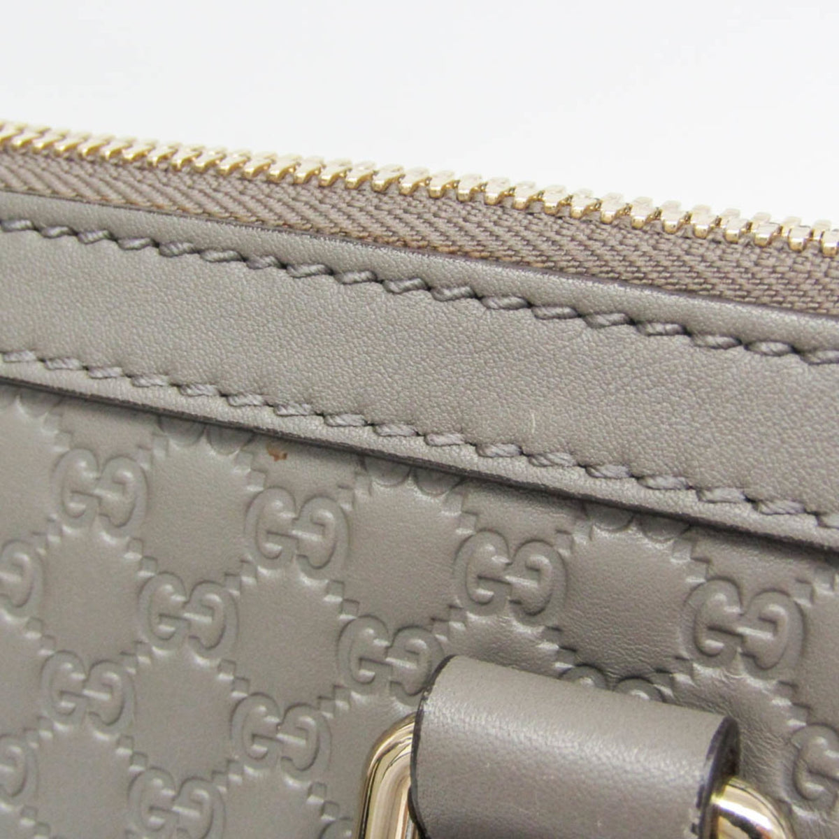 PRE-OWNED Gucci MicroGuccissima · Calfskin