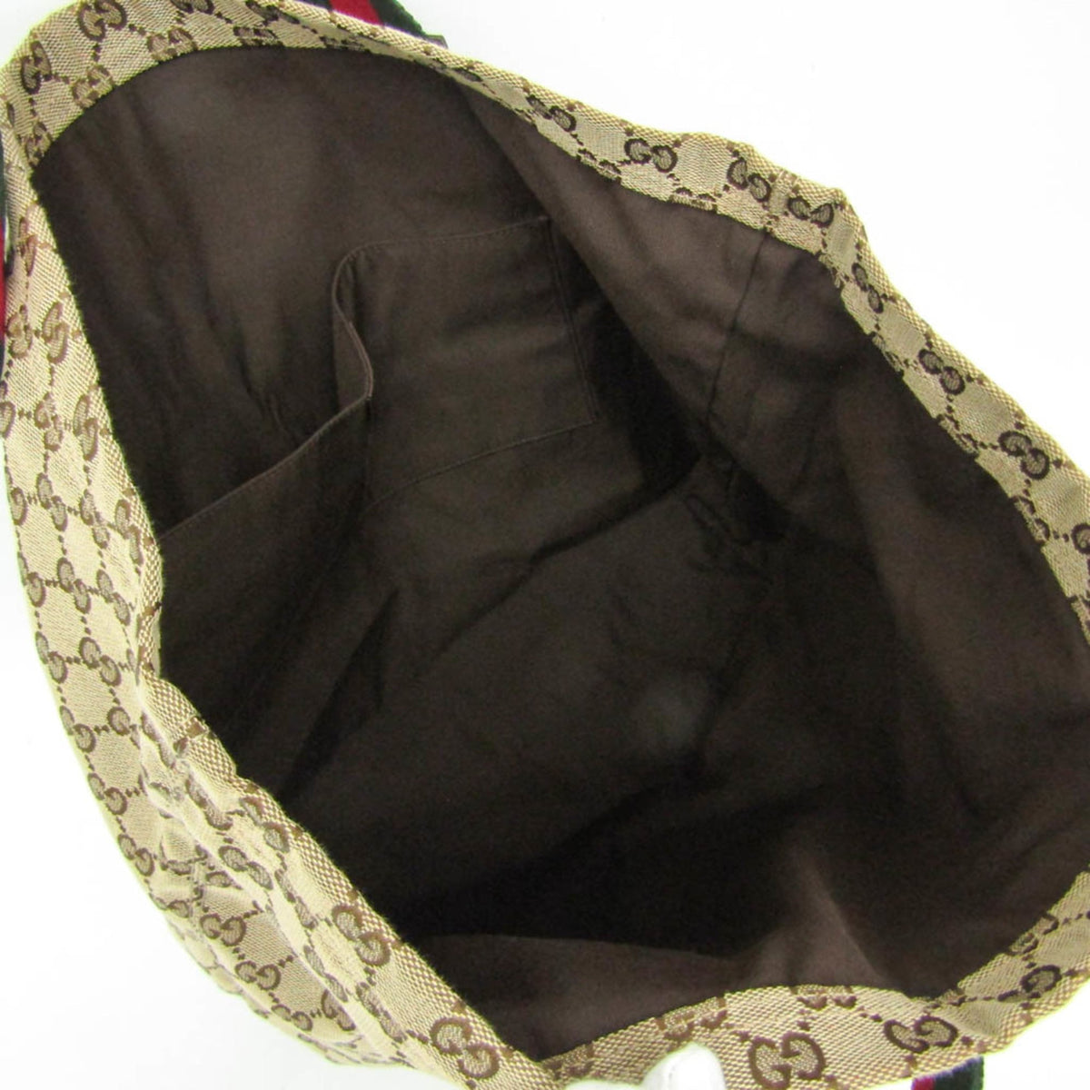 PRE-OWNED Gucci GG Canvas Sherry Line · Tote