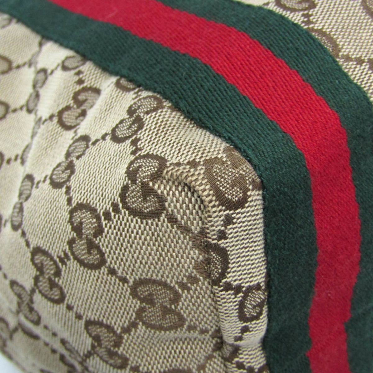 PRE-OWNED Gucci GG Canvas Sherry Line · Tote