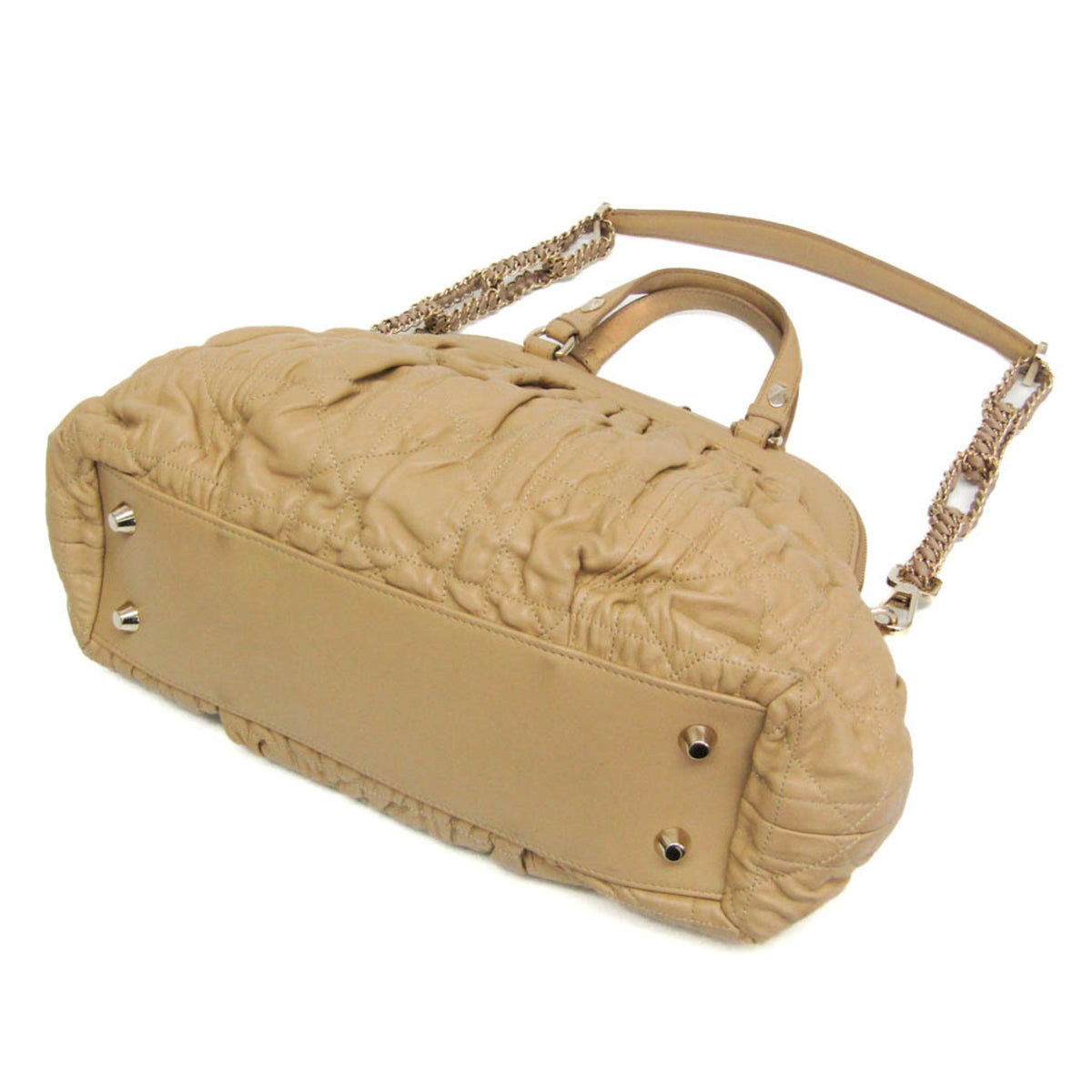 PRE-OWNED Christian Dior Gaufré · Lambskin