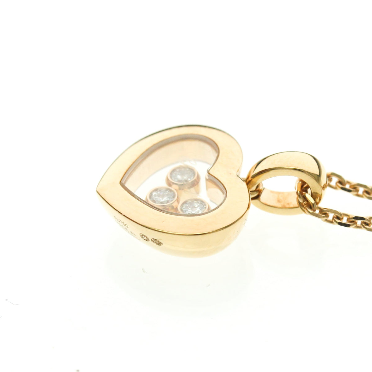 PRE-OWNED Chopard Happy Diamonds · Rose Gold · Diamond