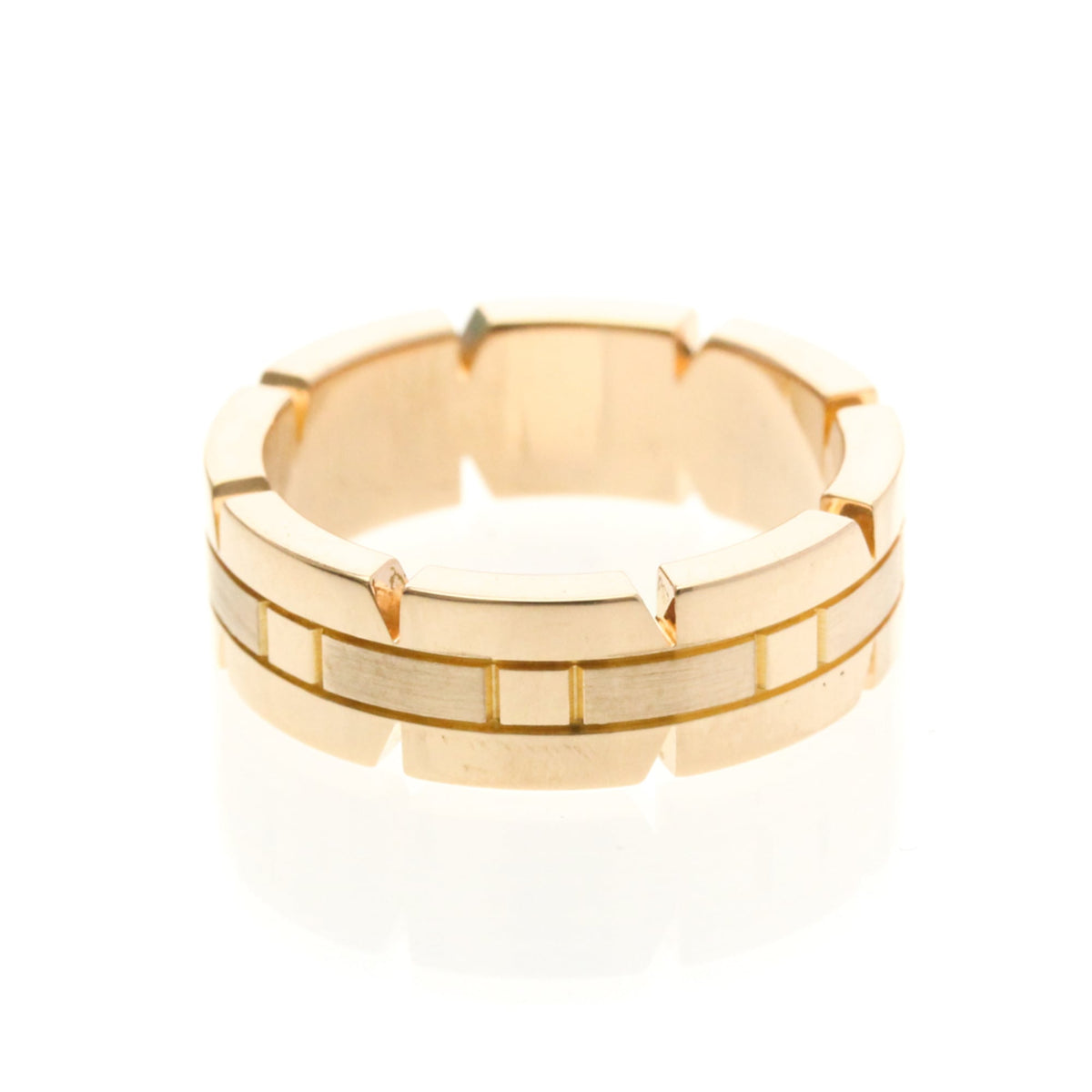 PRE-OWNED Cartier Tank Française · Rose Gold Size 5.75
