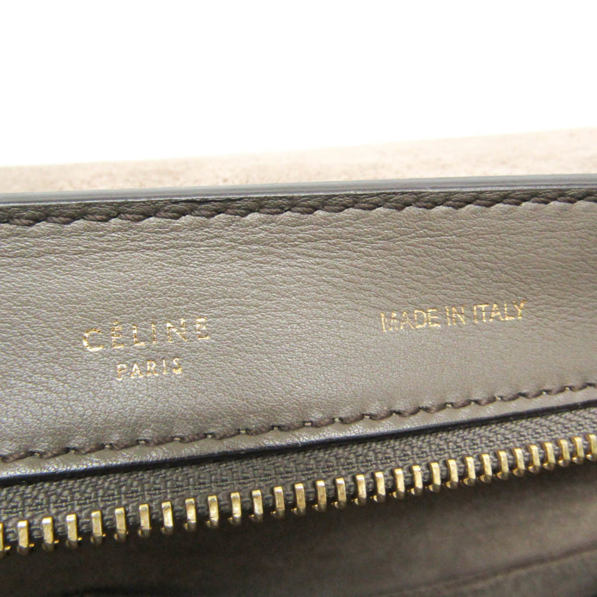 PRE-OWNED Celine Trapeze · Leather & Suede
