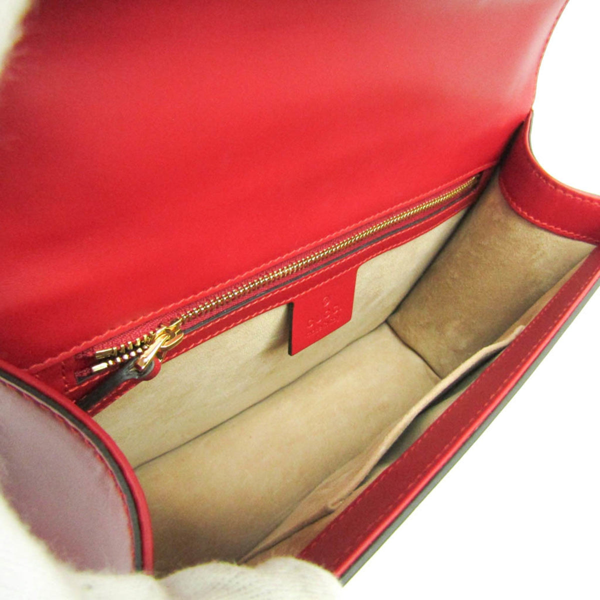 PRE-OWNED Gucci Sylvie · Leather Shoulder Bag