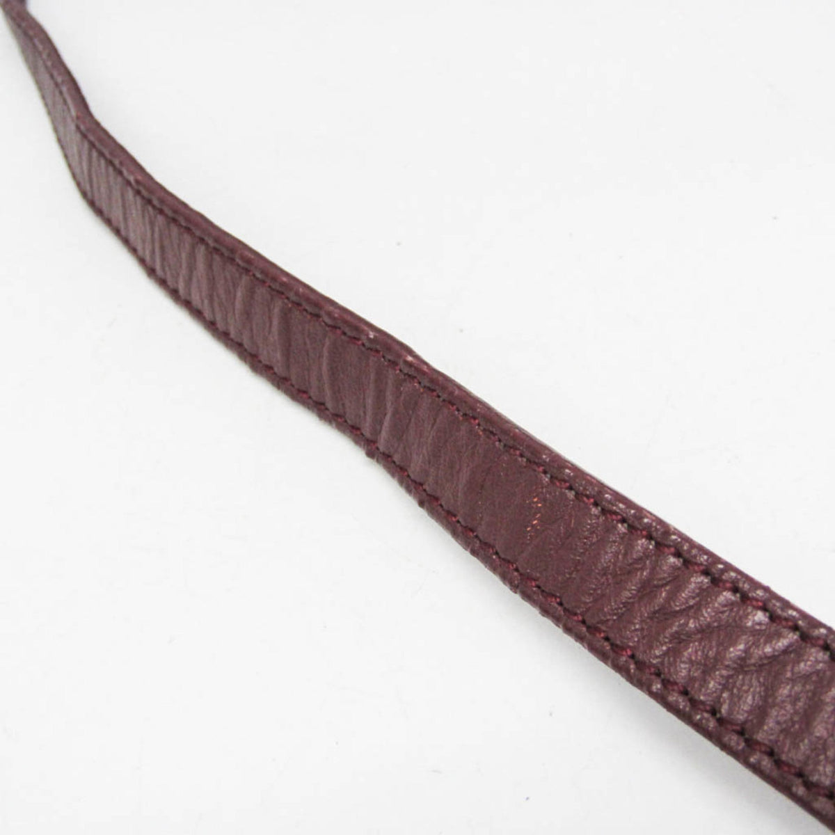 PRE-OWNED Balenciaga · Leather Shoulder Bag · Bordeaux