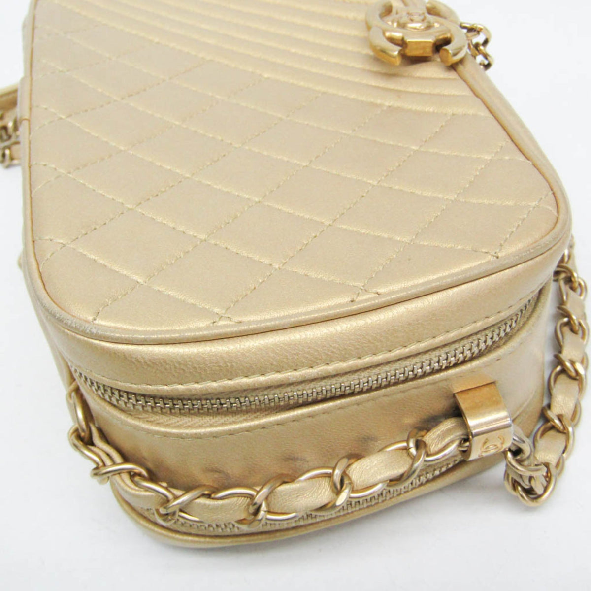 PRE-OWNED Chanel Cocoboy Camera Bag · Lambskin