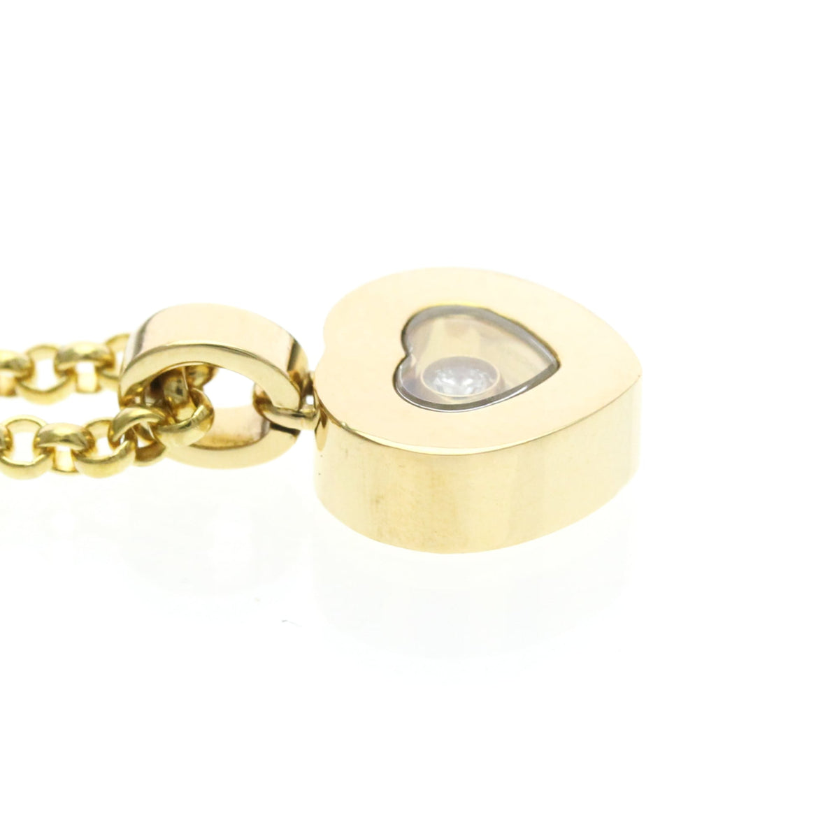 PRE-OWNED Chopard Happy Diamonds · 18K White Gold