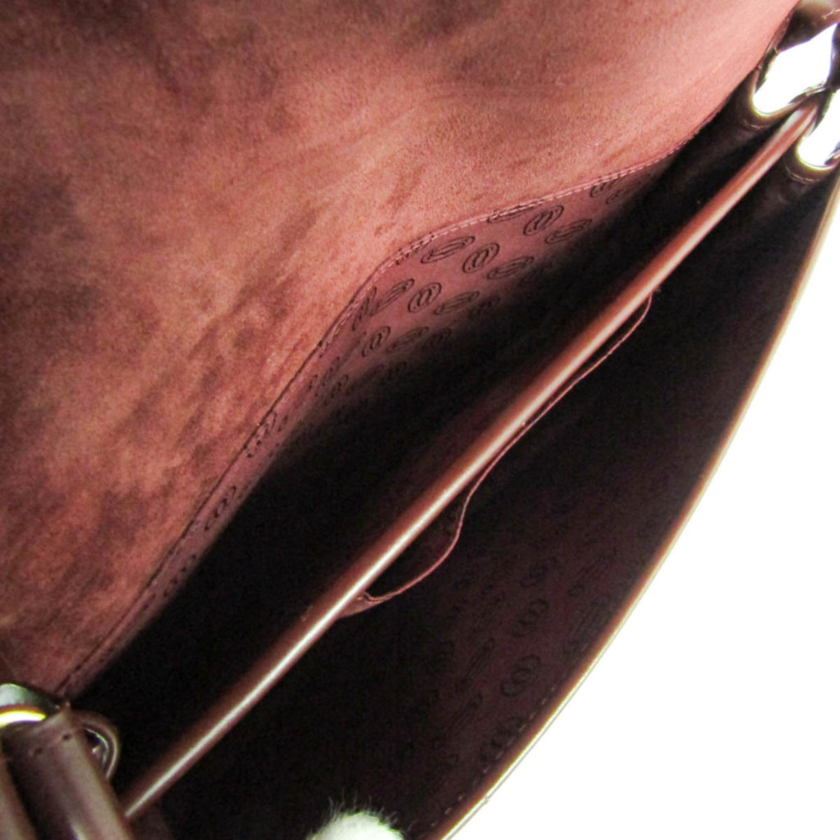 PRE-OWNED Cartier Must · Leather Shoulder Bag · Bordeaux