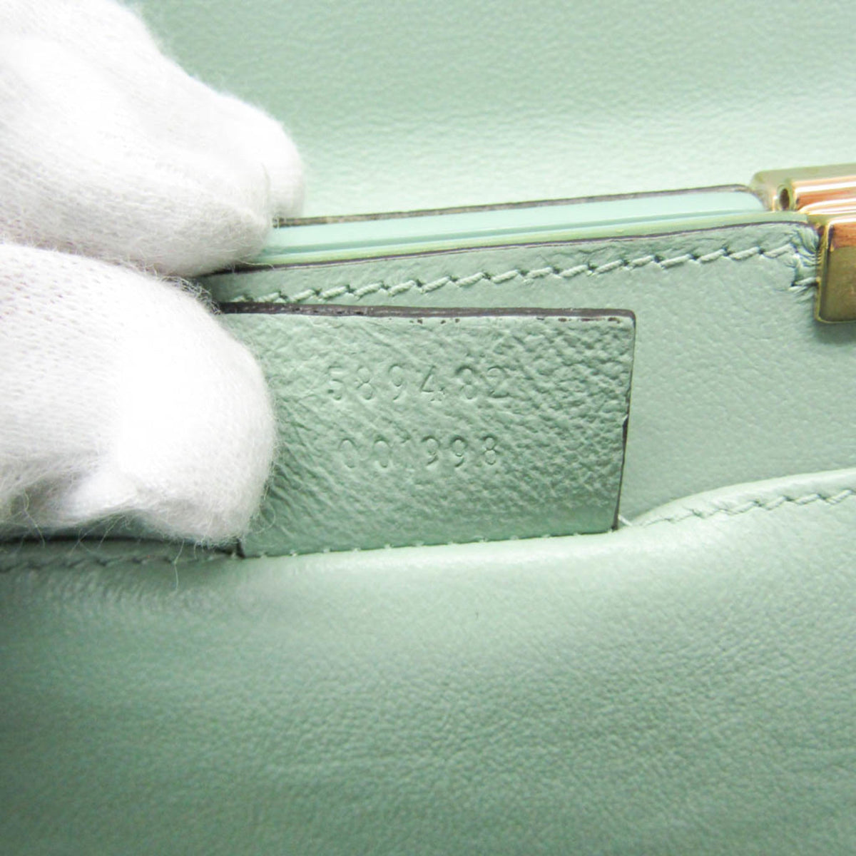 PRE-OWNED Gucci Sylvie 1969 · Acrylic Mini