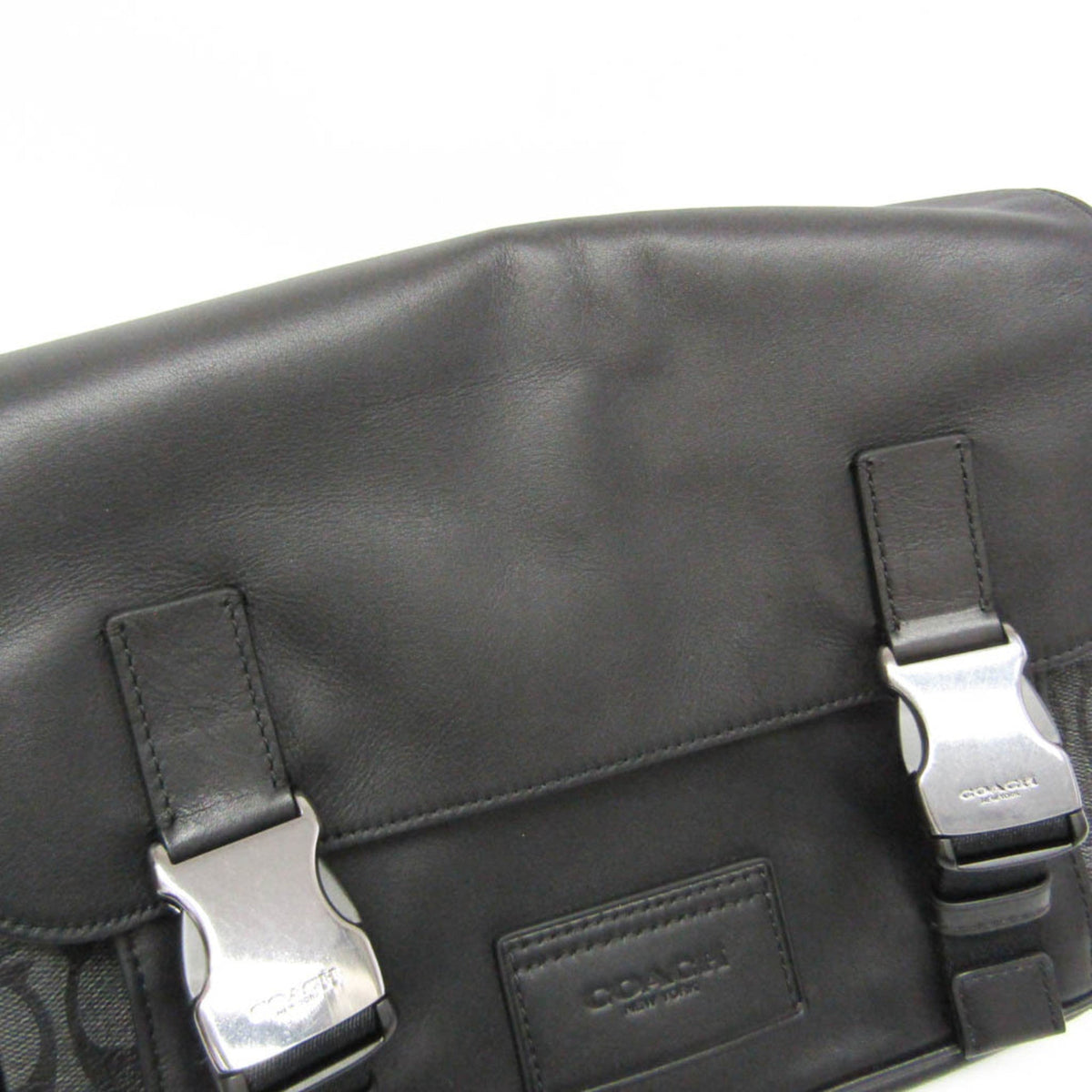 PRE-OWNED Coach Signature Truck Crossbody