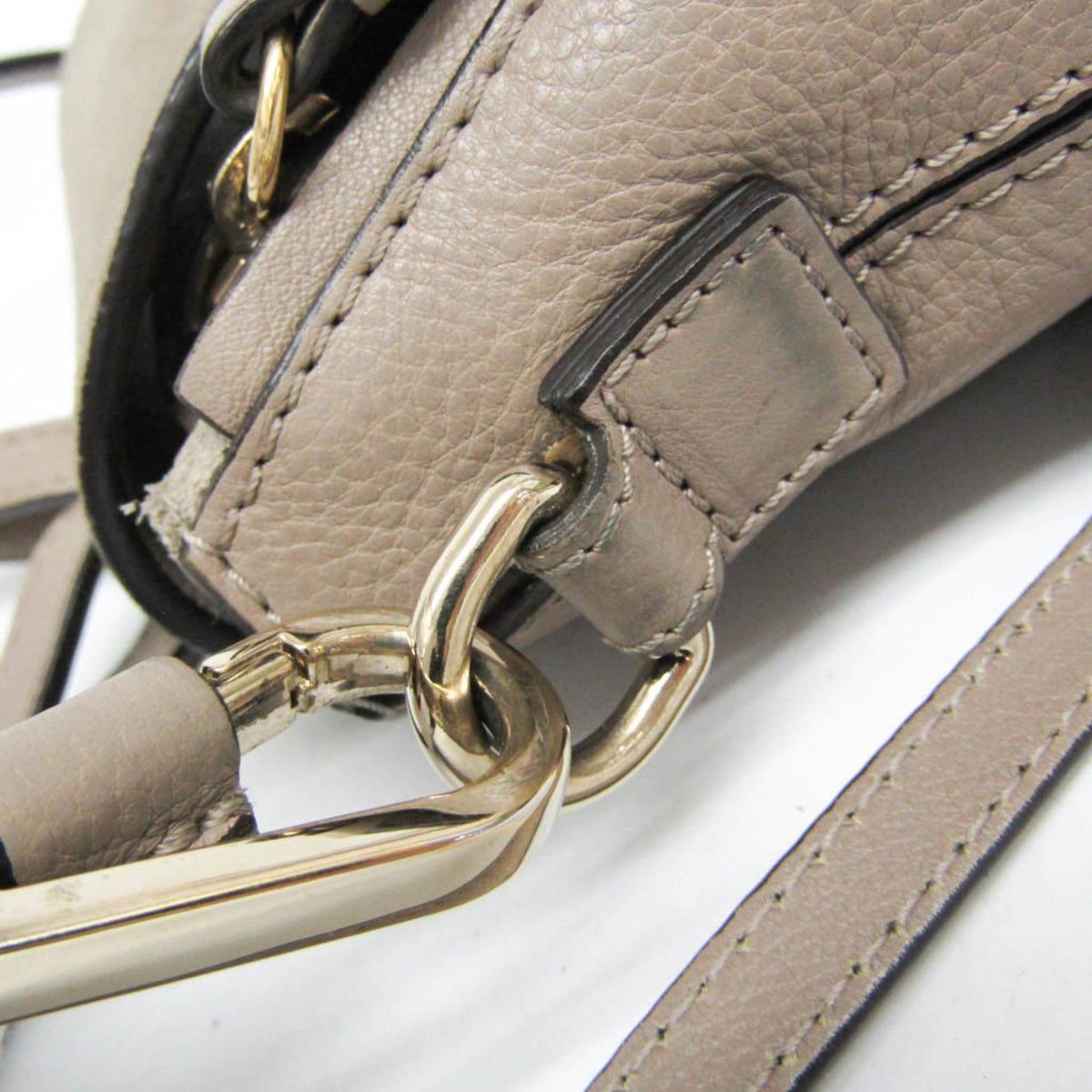 PRE-OWNED Chloé Faye · Leather & Suede Backpack