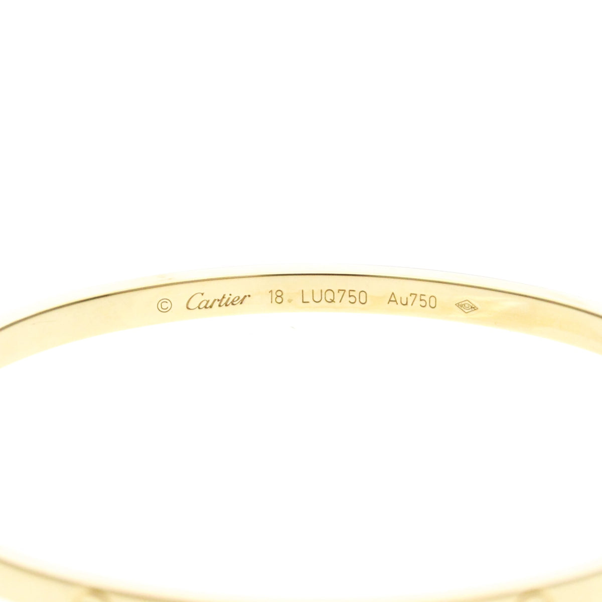 PRE-OWNED Cartier Love Bracelet · 18K Yellow Gold