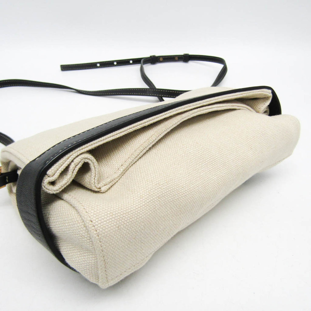 PRE-OWNED Bottega Veneta · Canvas Leather Crossbody