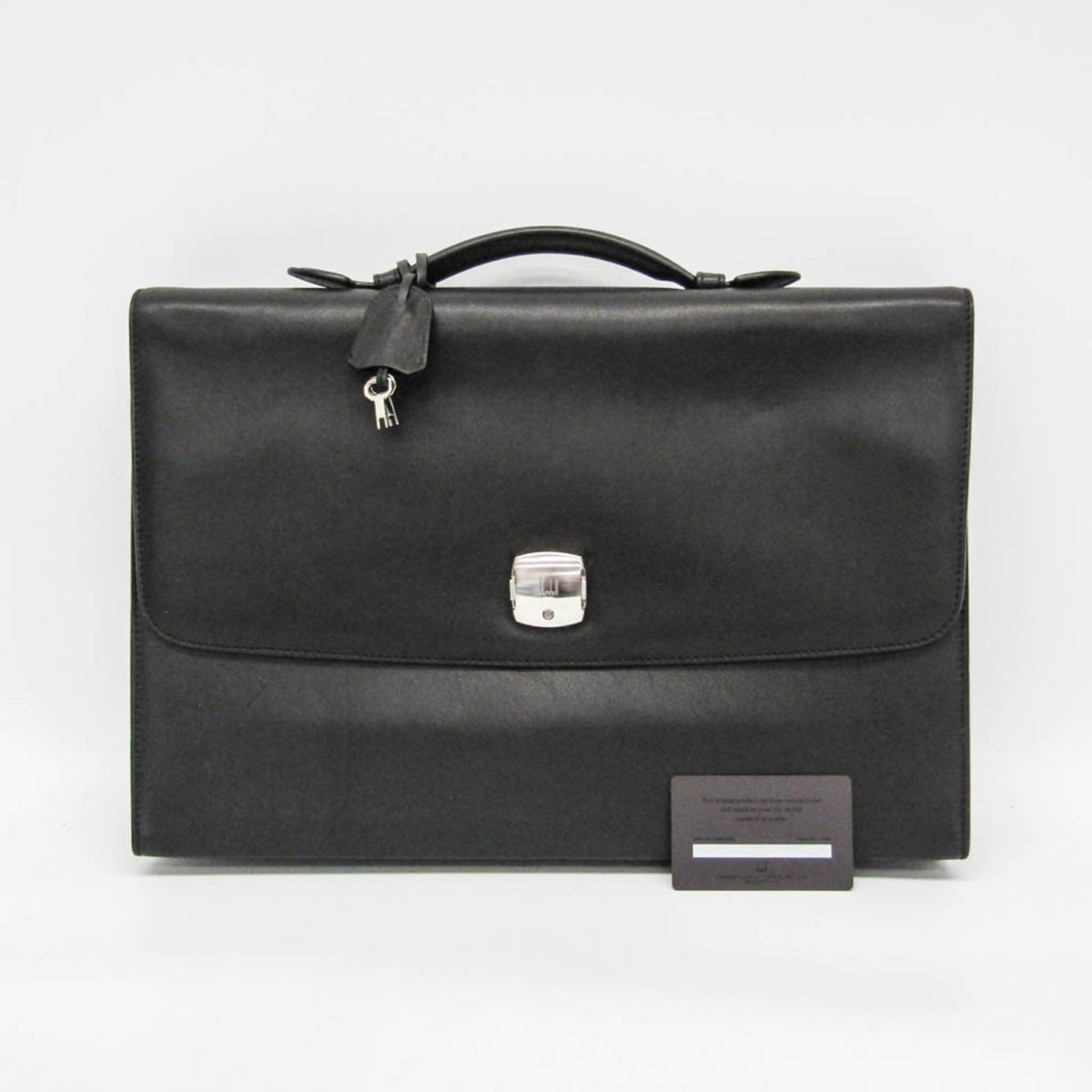 PRE-OWNED Dunhill Mulsanne · Leather Briefcase