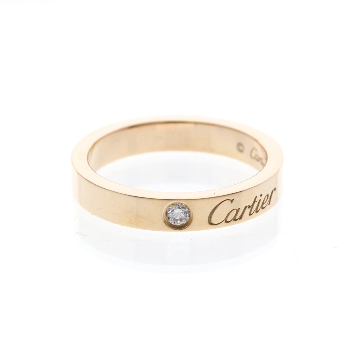 PRE-OWNED Cartier C de Cartier · Diamond · Rose Gold