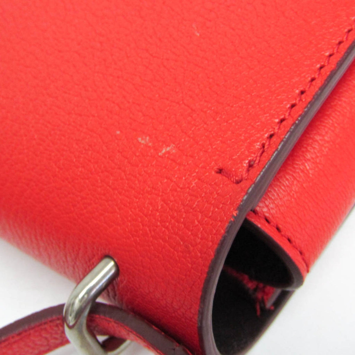 PRE-OWNED Burberry D-Ring · Leather Shoulder Bag