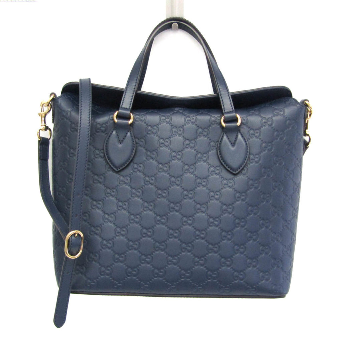 PRE-OWNED Gucci Guccissima · Calfskin · Gold Hardware