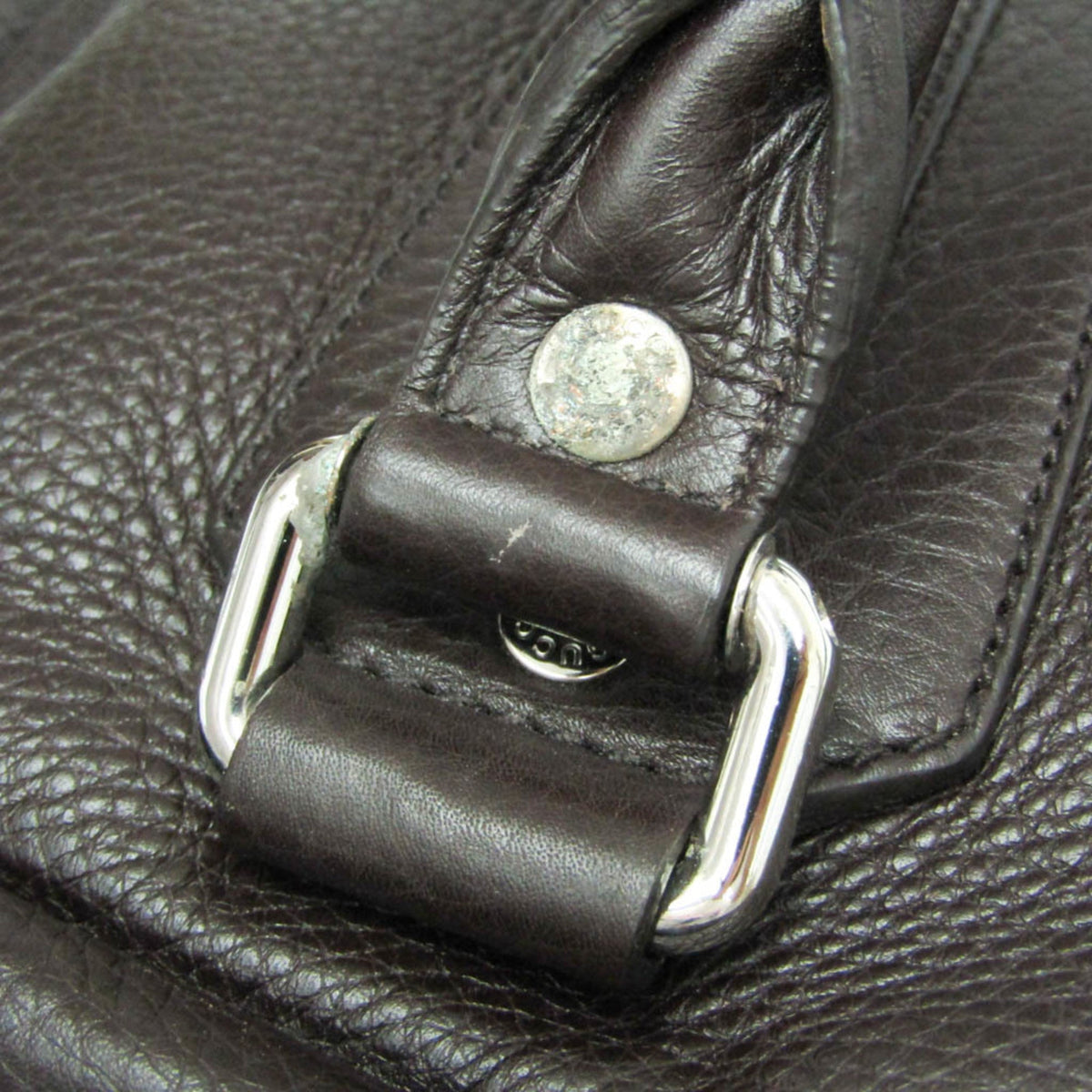PRE-OWNED Gucci · Leather Briefcase