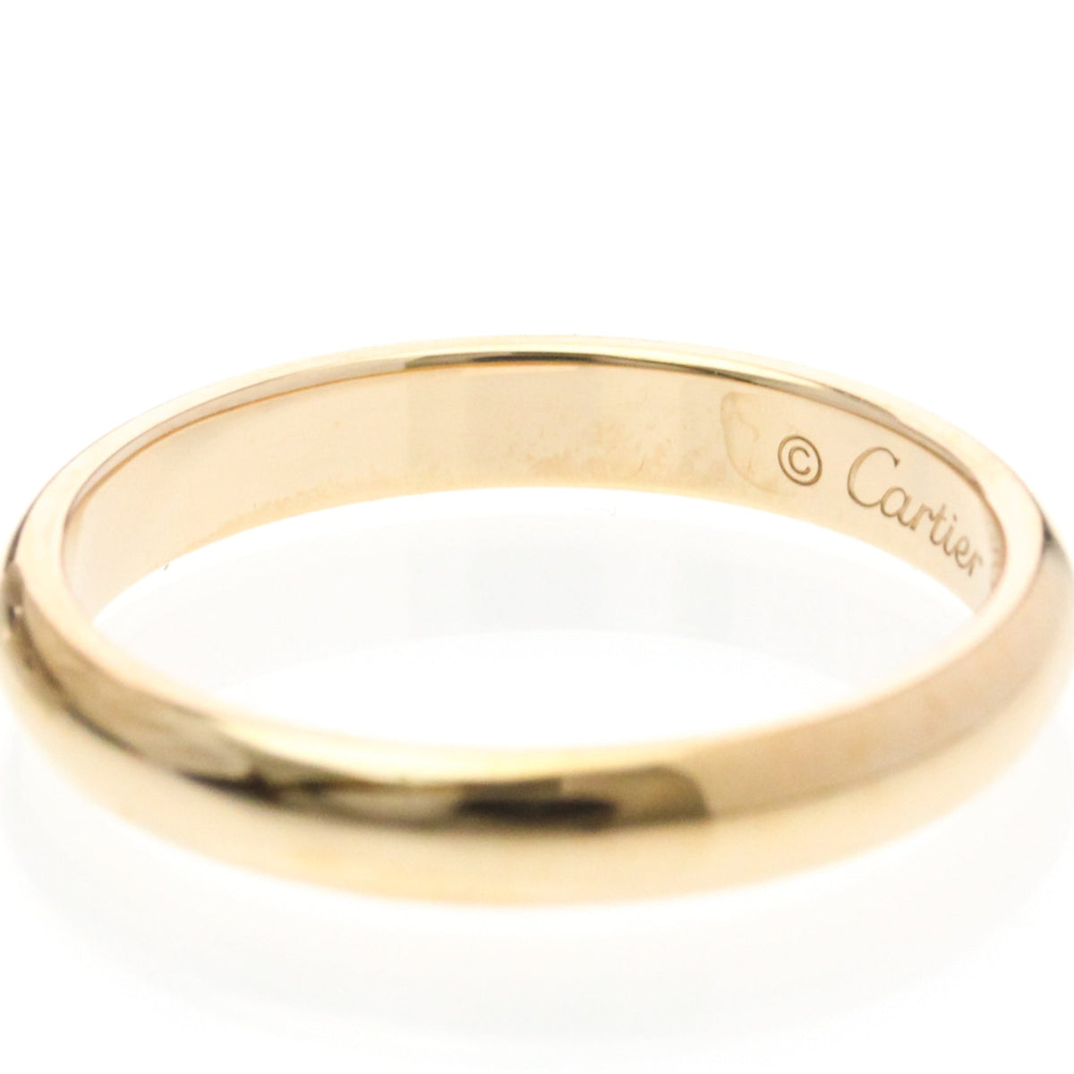 PRE-OWNED Cartier Wedding Band · Rose Gold Size 9
