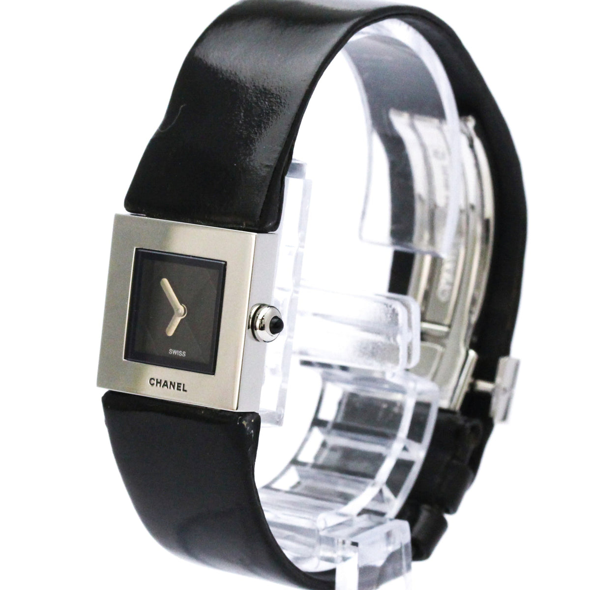 PRE-OWNED Chanel Matelasse · Steel · Quartz