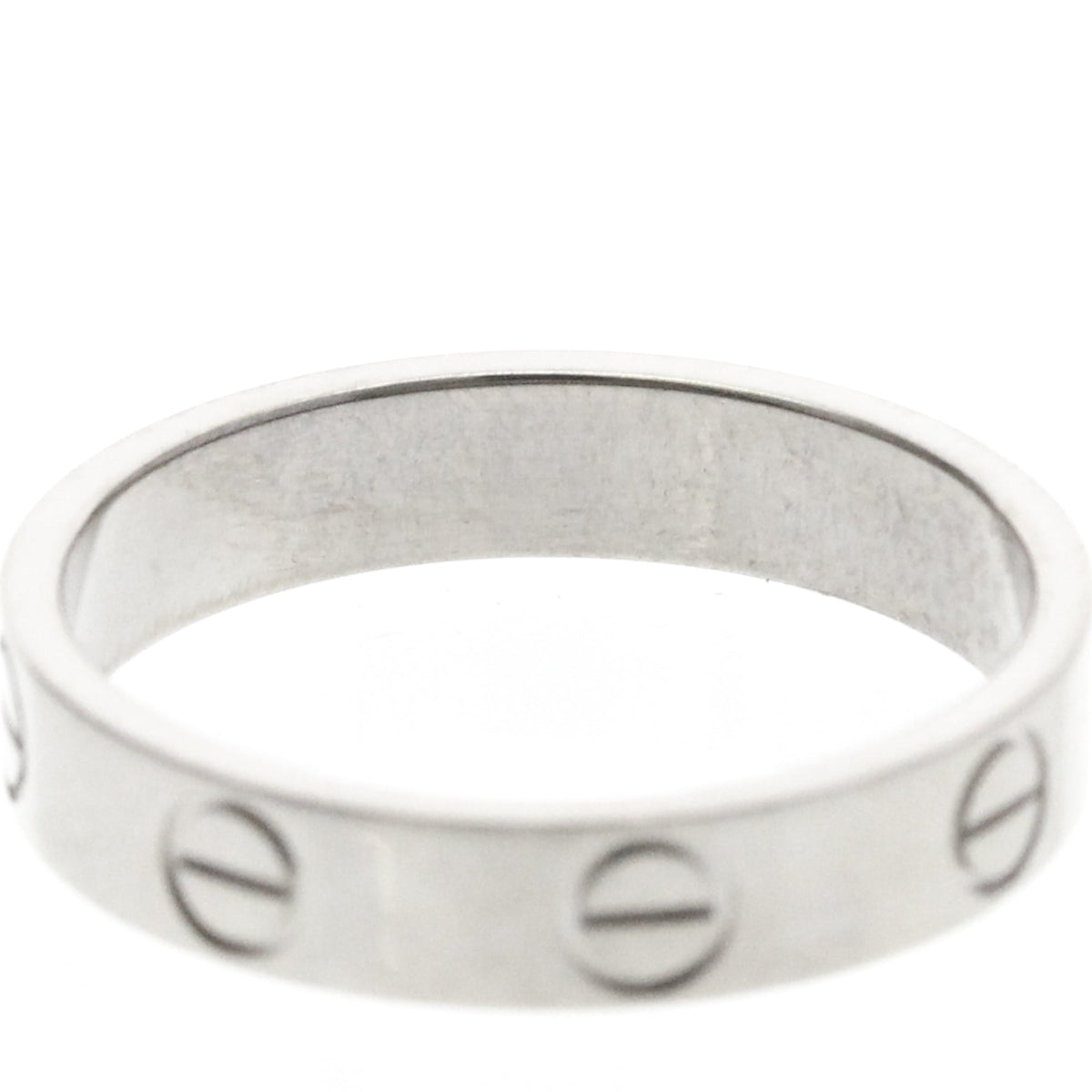 PRE-OWNED Cartier Mini Love · 18K White Gold