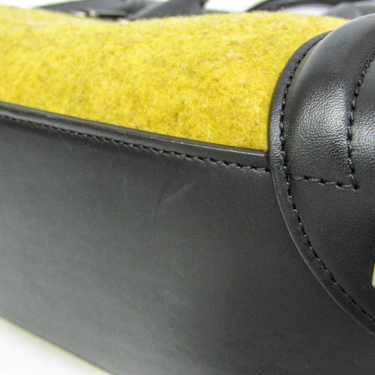 PRE-OWNED Celine Luggage Micro Shopper · Felt