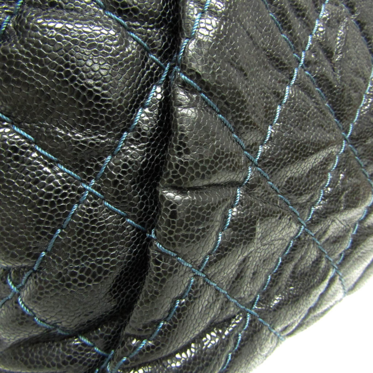 PRE-OWNED Chanel Matelasse Chain · Grained Calfskin