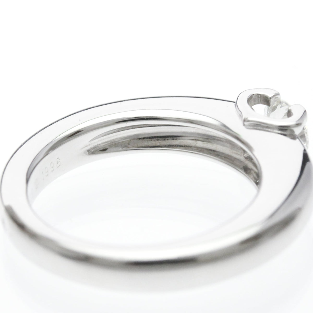 PRE-OWNED Cartier C de Cartier · 0.37ct · 18K White Gold