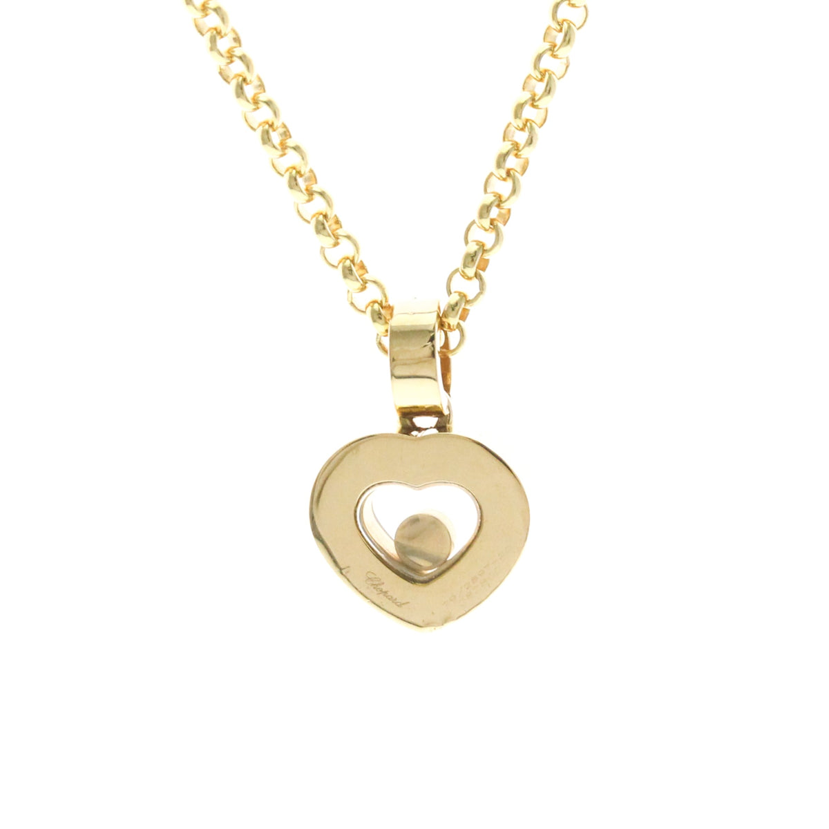 PRE-OWNED Chopard Happy Diamonds · 18K White Gold