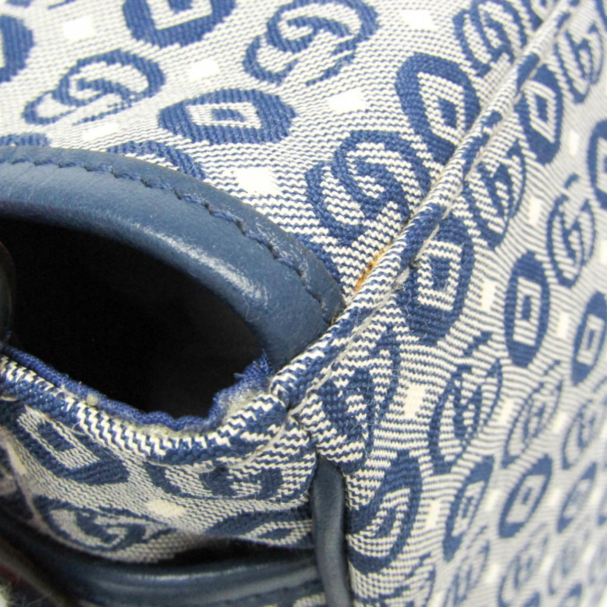 PRE-OWNED Gucci Interlocking G · Kids · Canvas