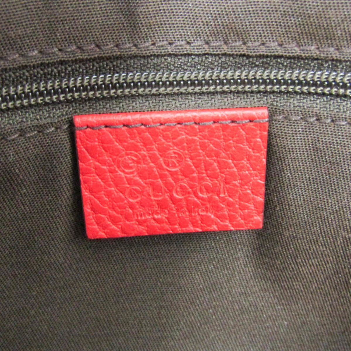 PRE-OWNED Gucci Bamboo · Leather Shoulder Bag