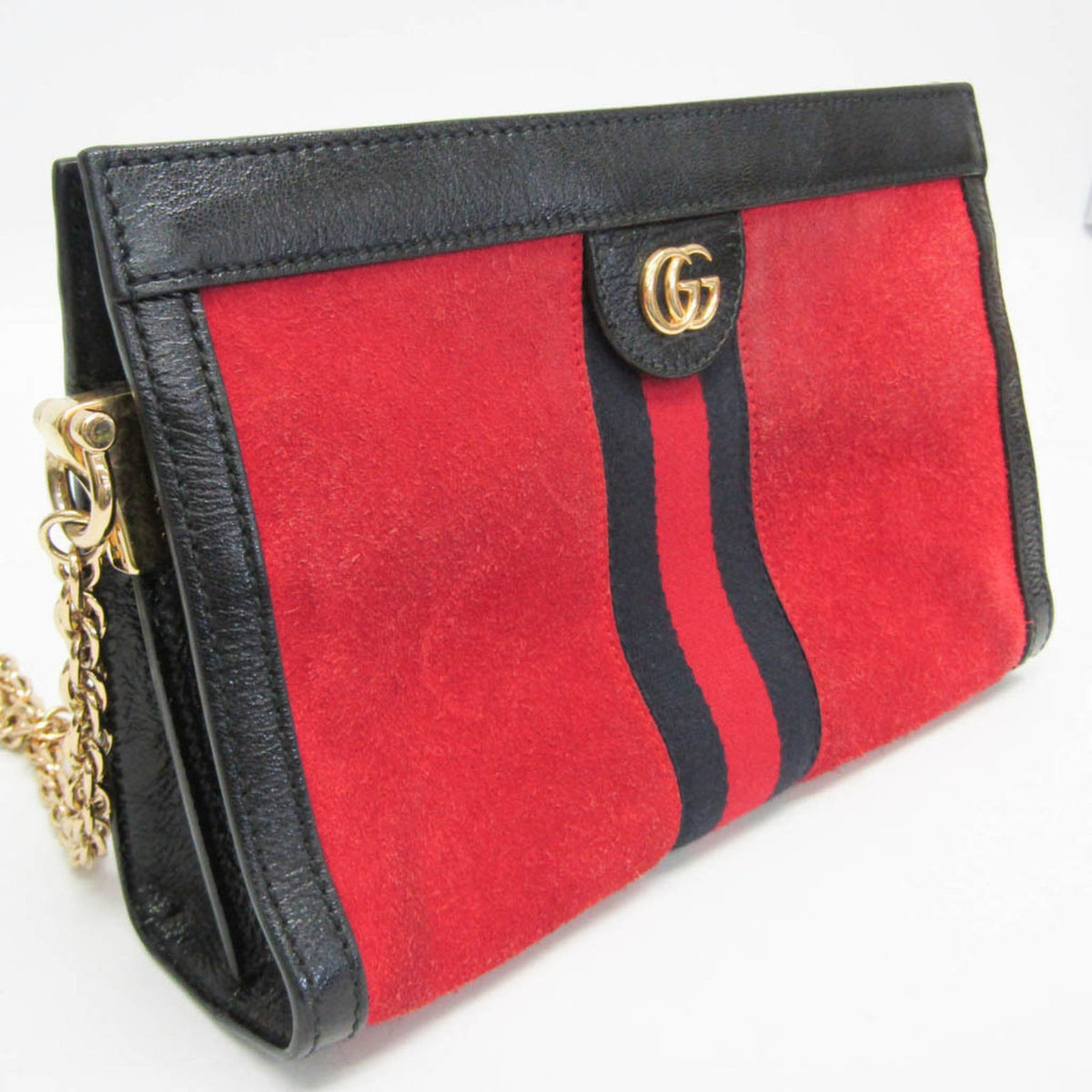 PRE-OWNED Gucci Ophidia · Leather & Suede