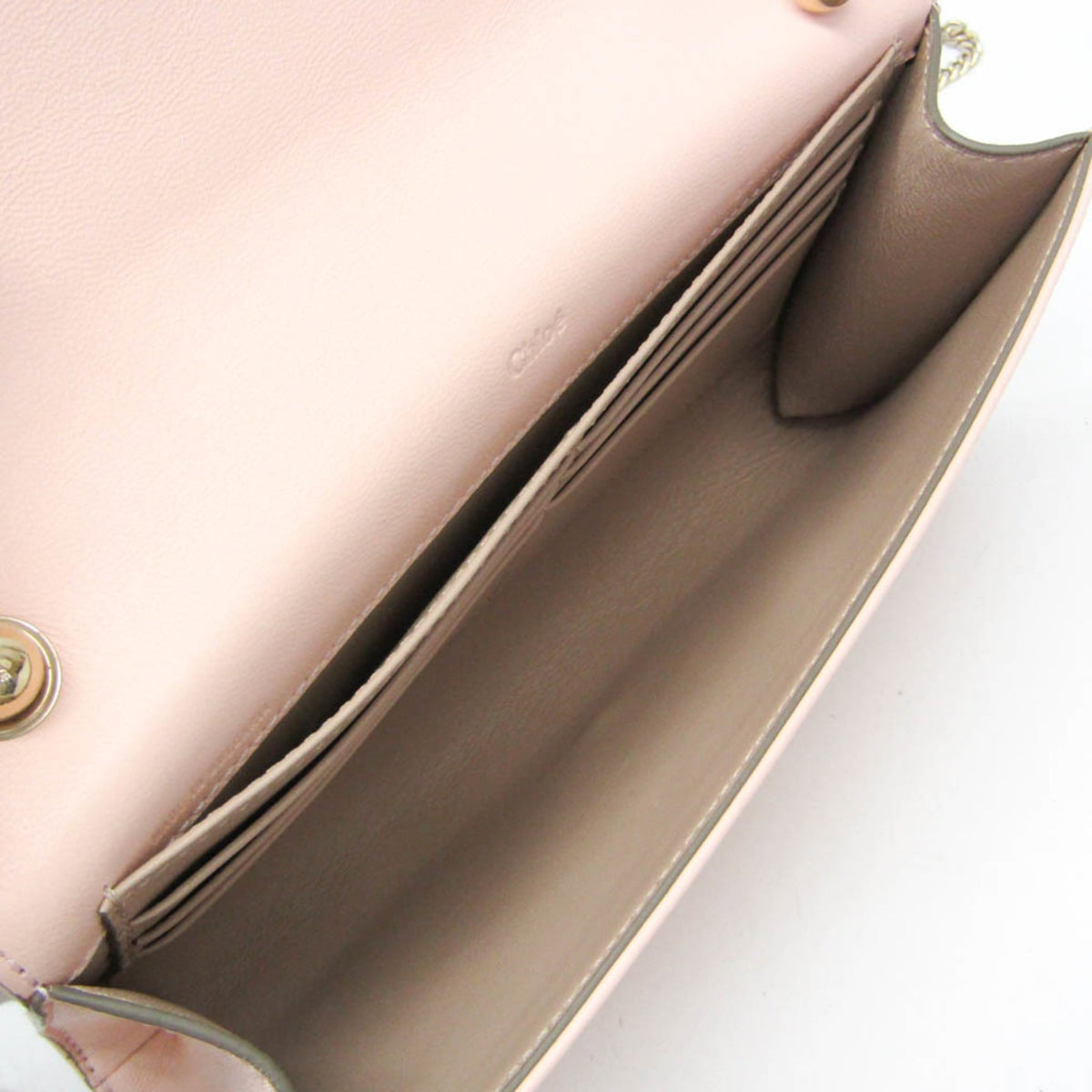 PRE-OWNED Chloé Ribbon Chain · Leather