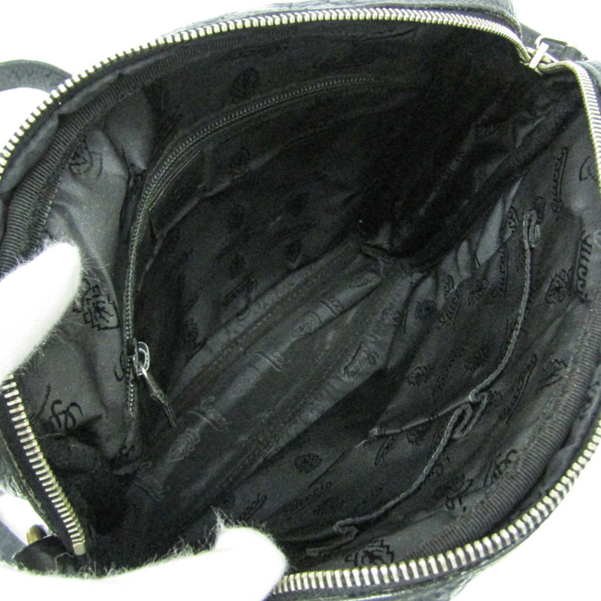 PRE-OWNED Gucci Guccissima · Embossed Leather