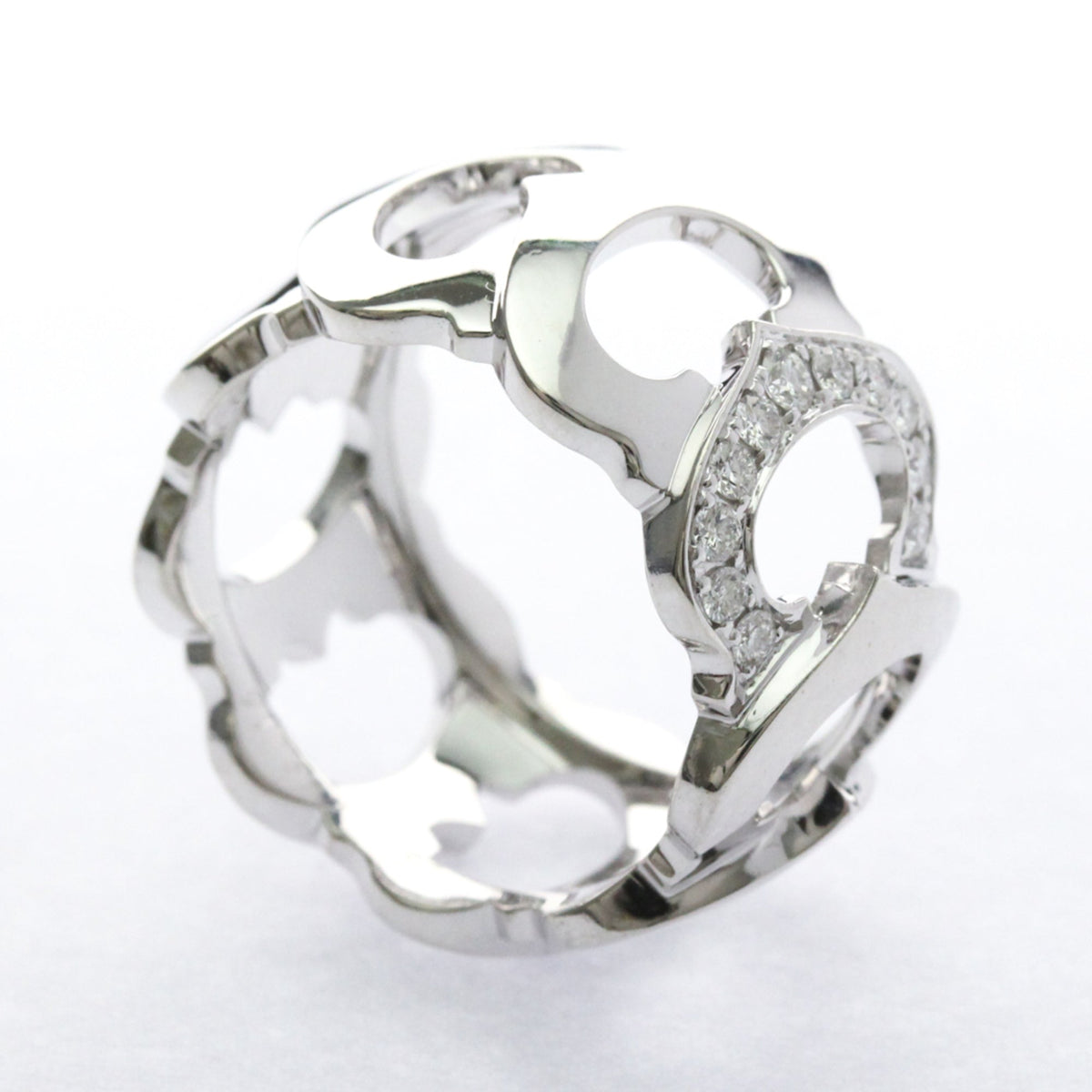 PRE-OWNED Cartier C de Cartier · Diamond · 18K White Gold