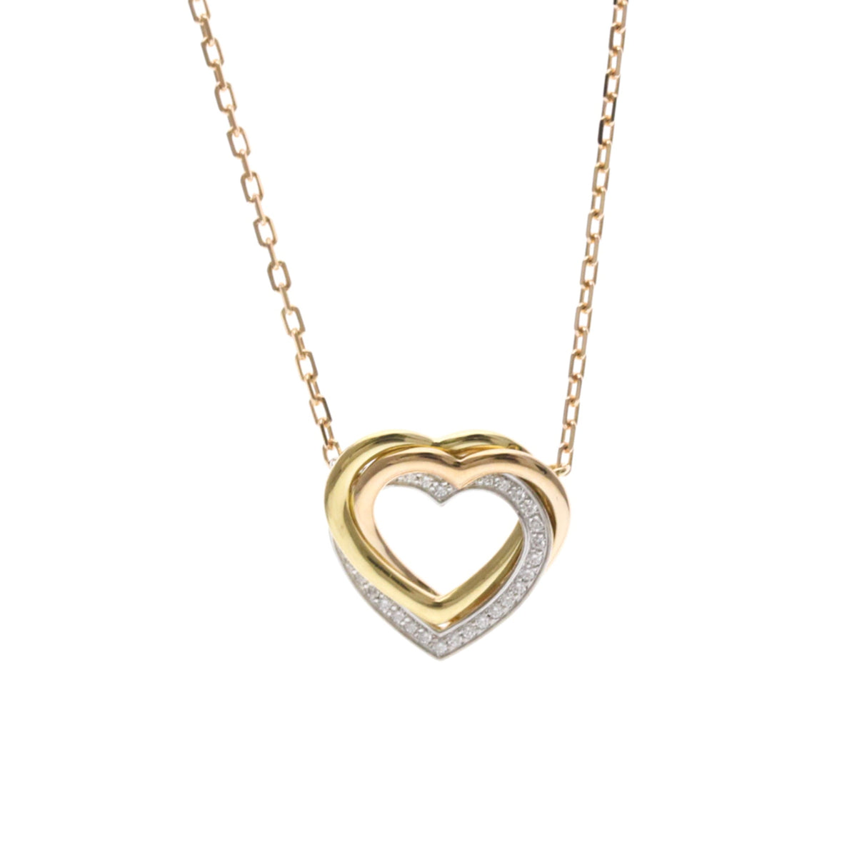 PRE-OWNED Cartier Trinity · Tri-Gold · Pendant
