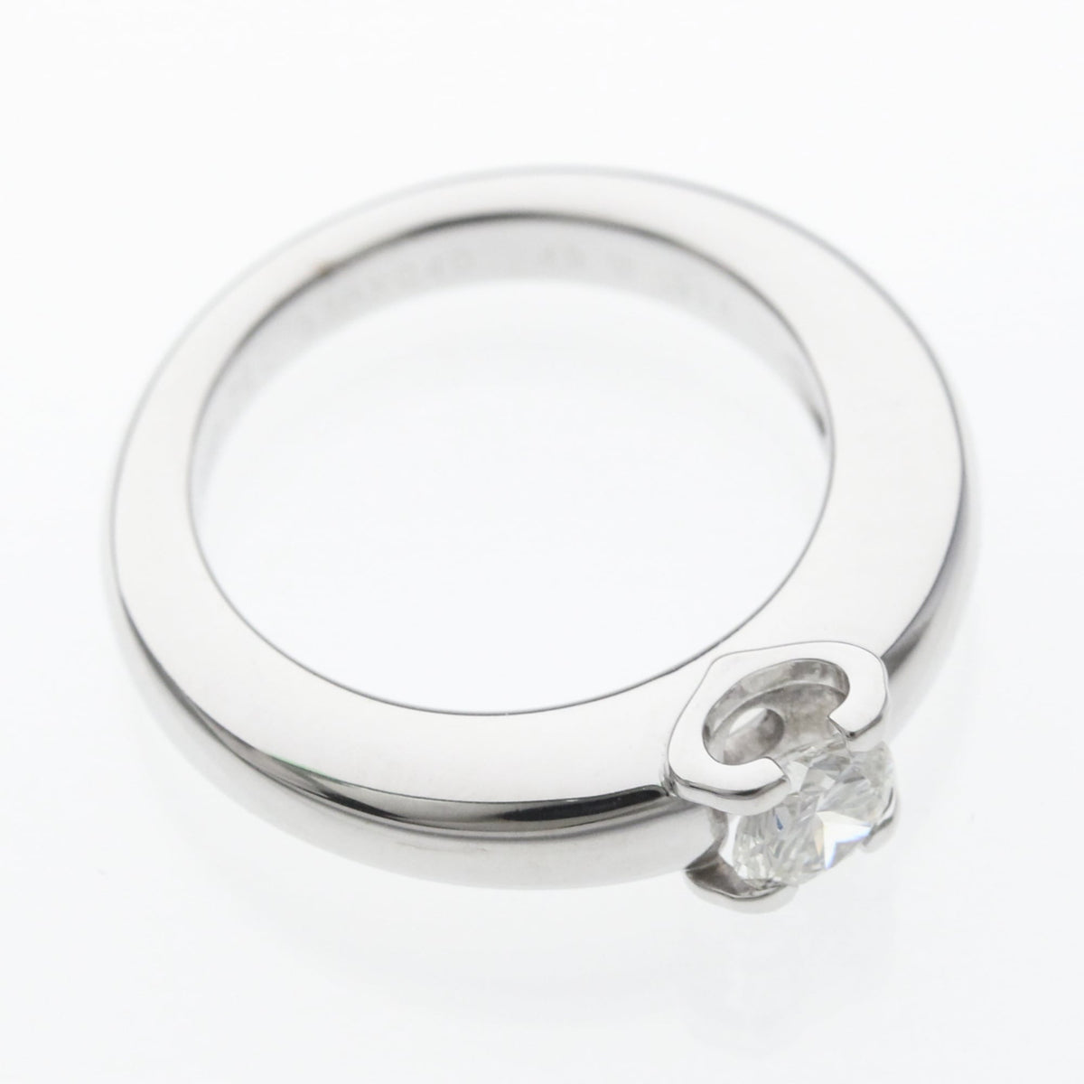 PRE-OWNED Cartier C de Cartier · 0.37ct · 18K White Gold
