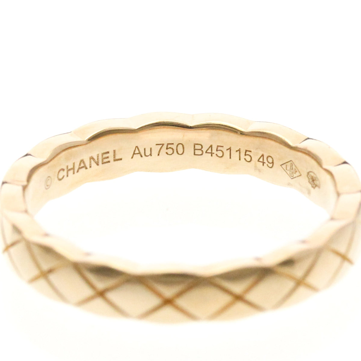 PRE-OWNED Chanel Coco Crush Mini · Rose Gold Size 4.75