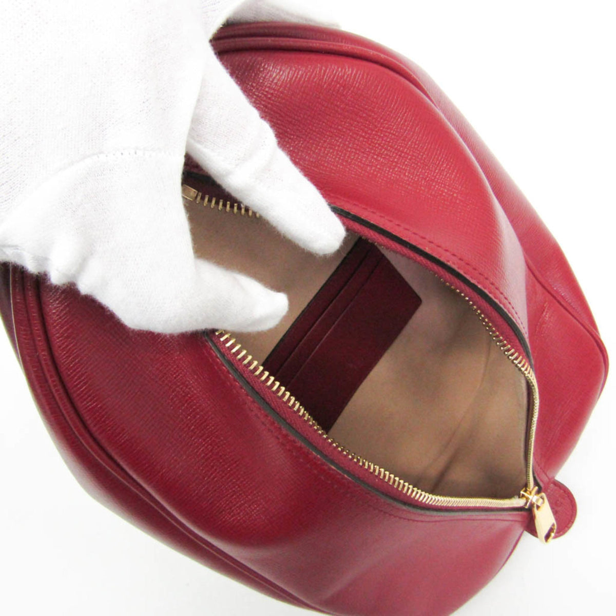 PRE-OWNED Gucci Interlocking G · Leather Clutch