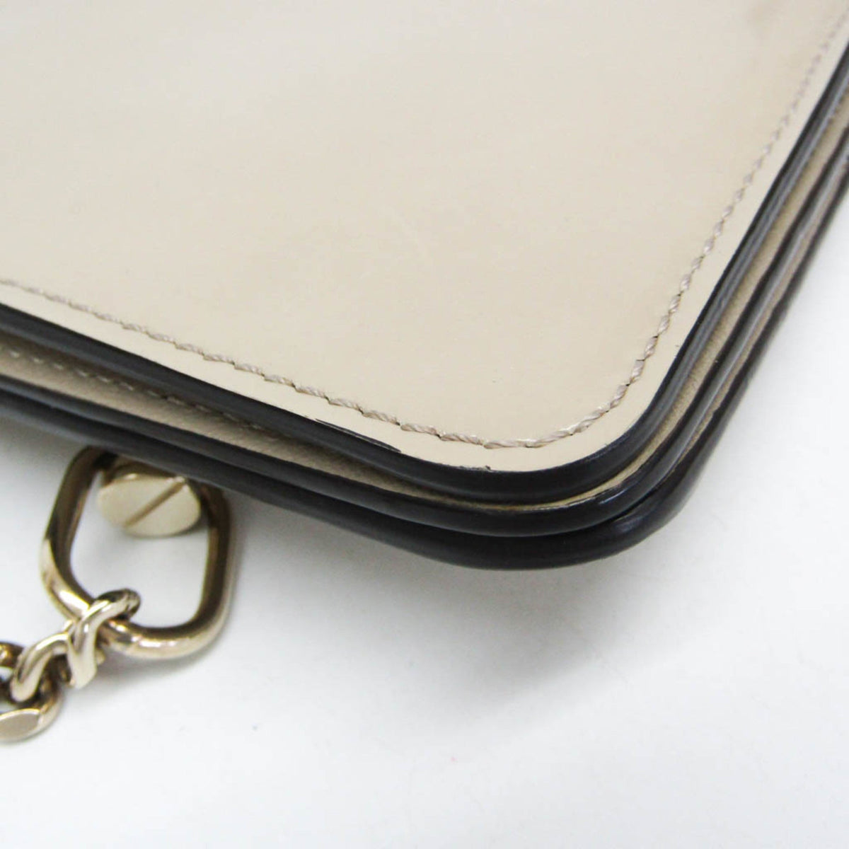 PRE-OWNED Chloé Faye · Enamel Leather