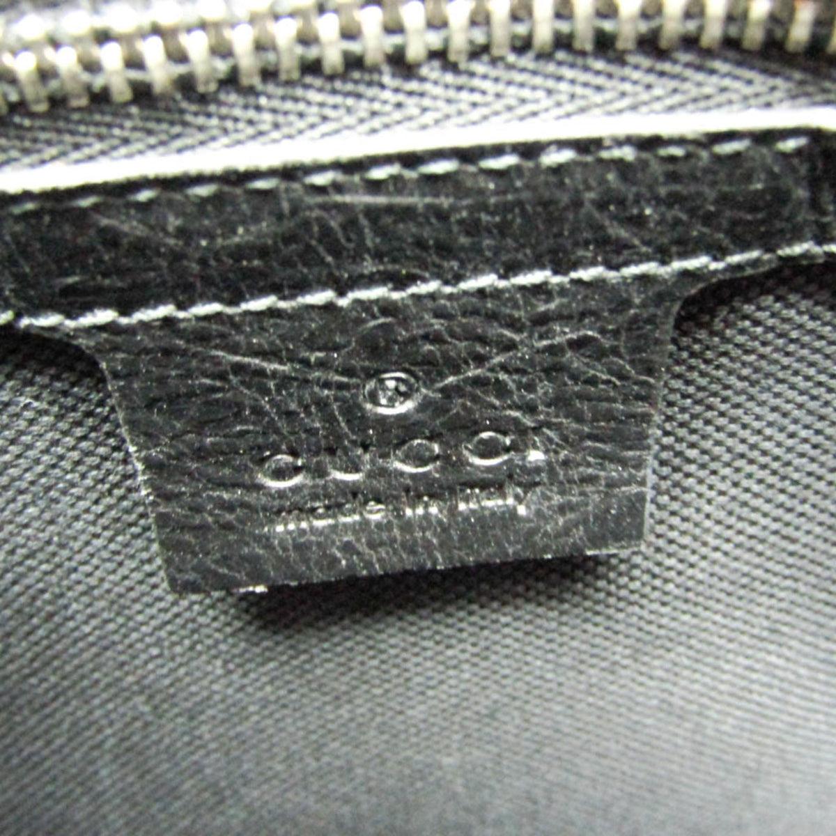 PRE-OWNED Gucci Interlocking · Leather Clutch