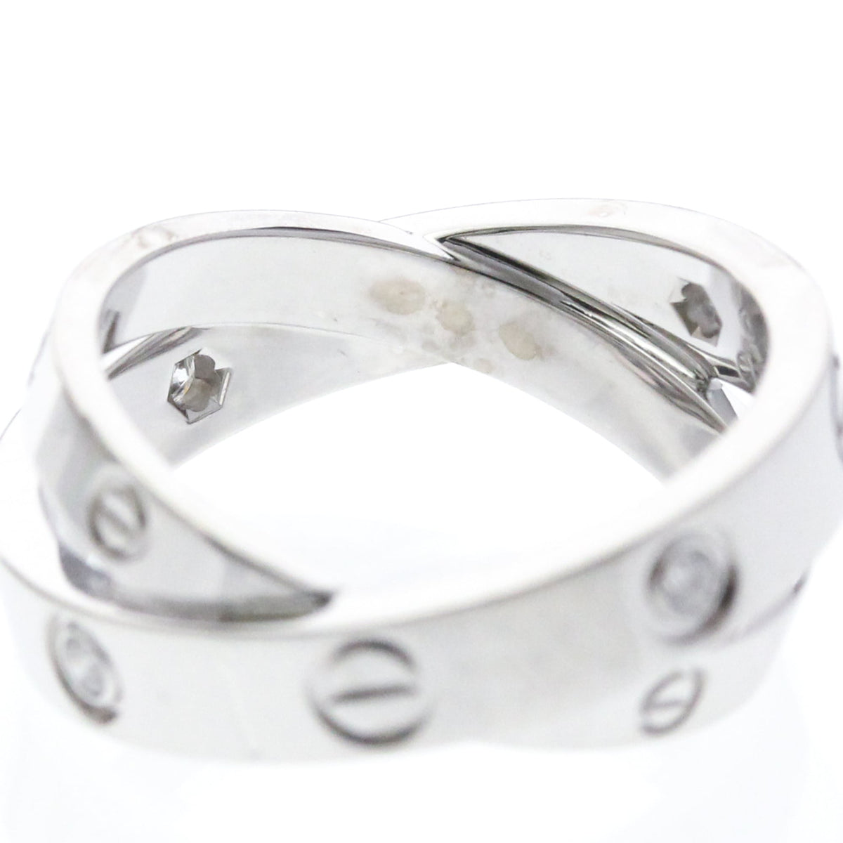 PRE-OWNED Cartier Be Love · 18K White Gold · Diamond