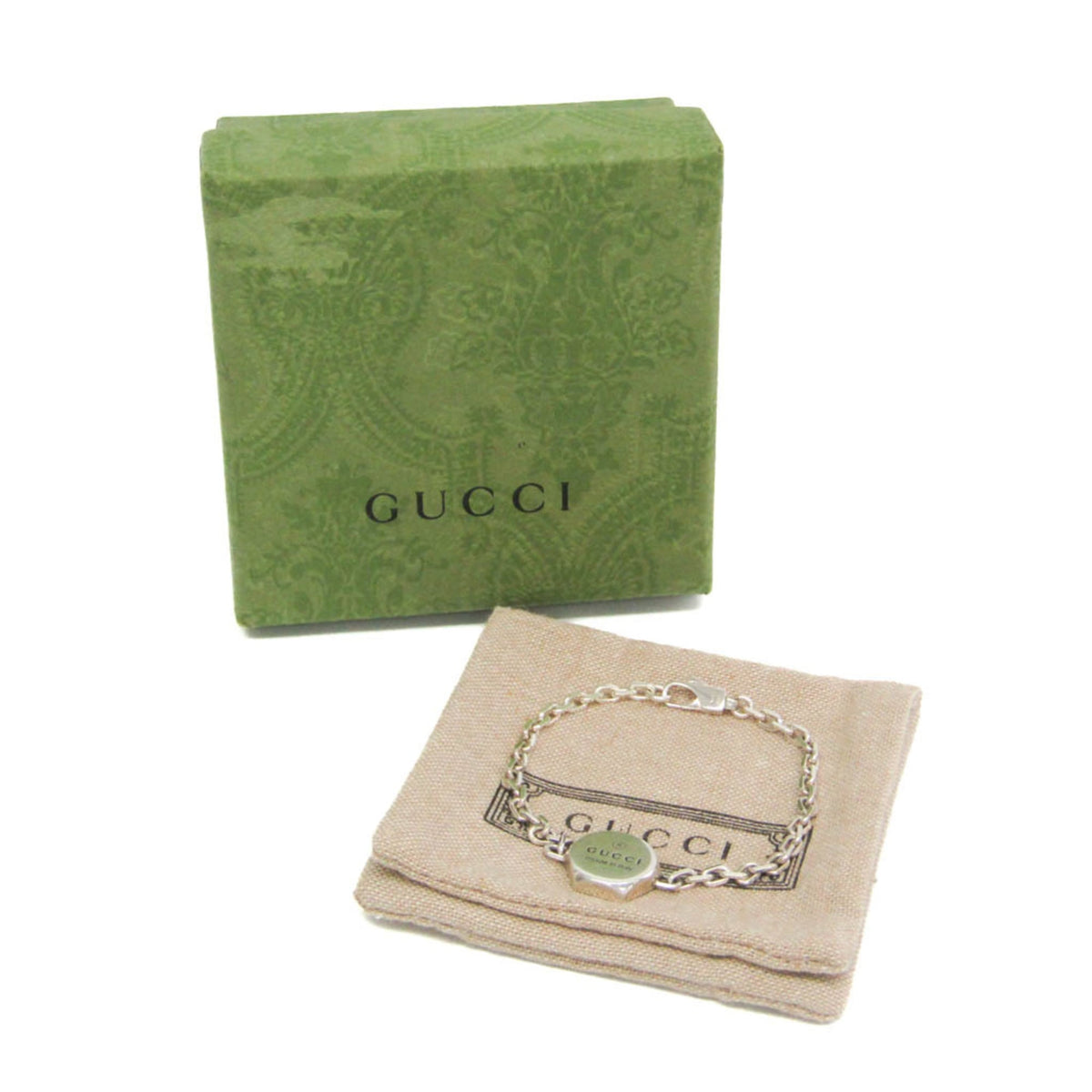 PRE-OWNED Gucci Hexagon · Sterling Silver