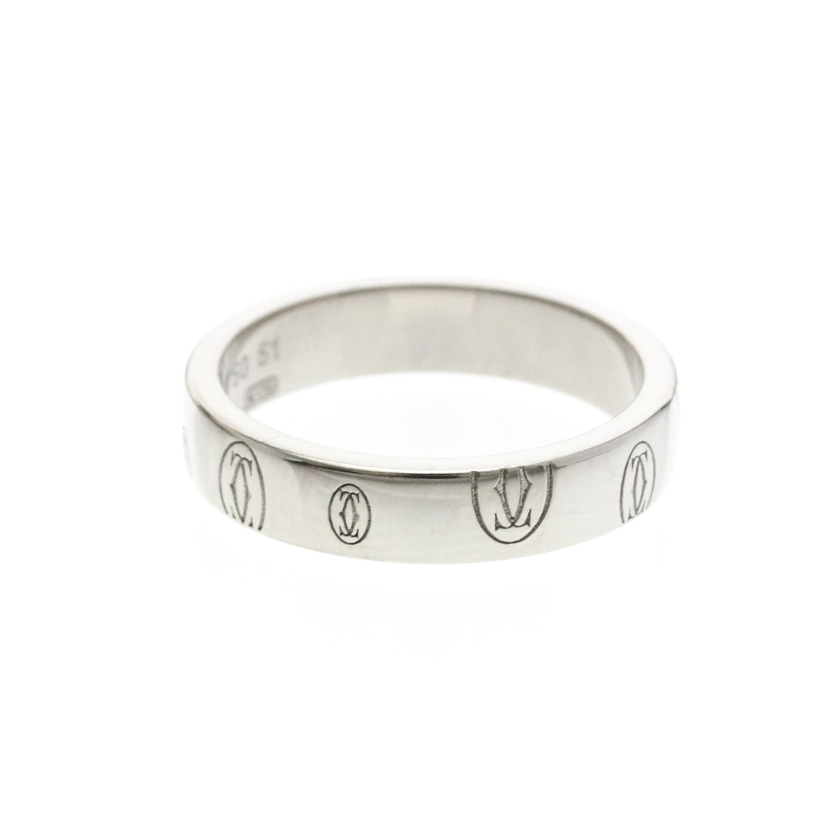 PRE-OWNED Cartier Happy Birthday · 18K White Gold