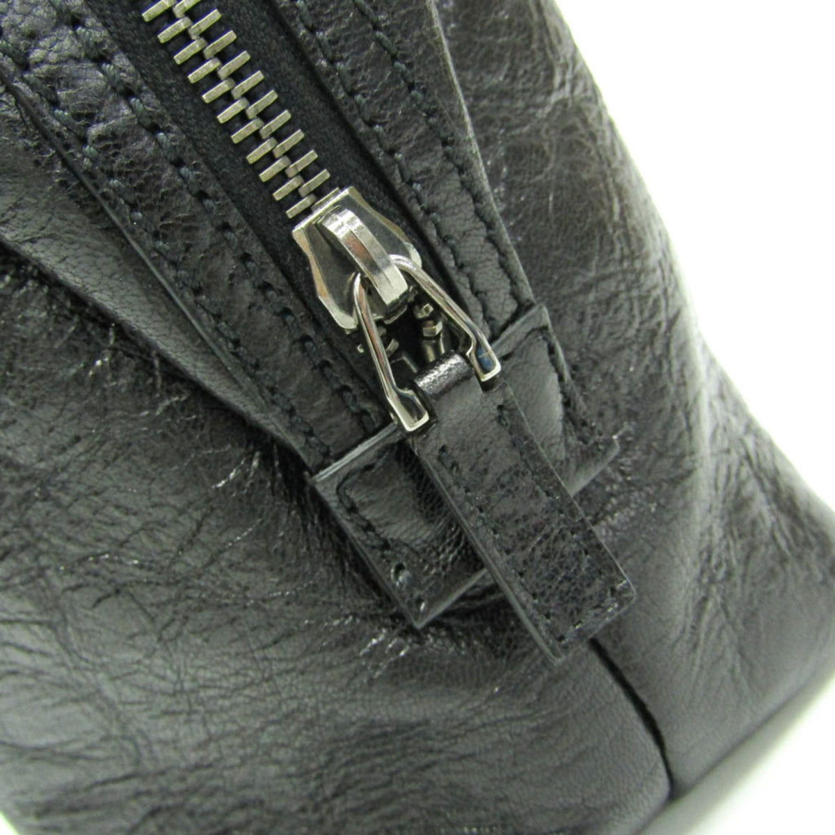 PRE-OWNED Gucci Mini Boston · Leather